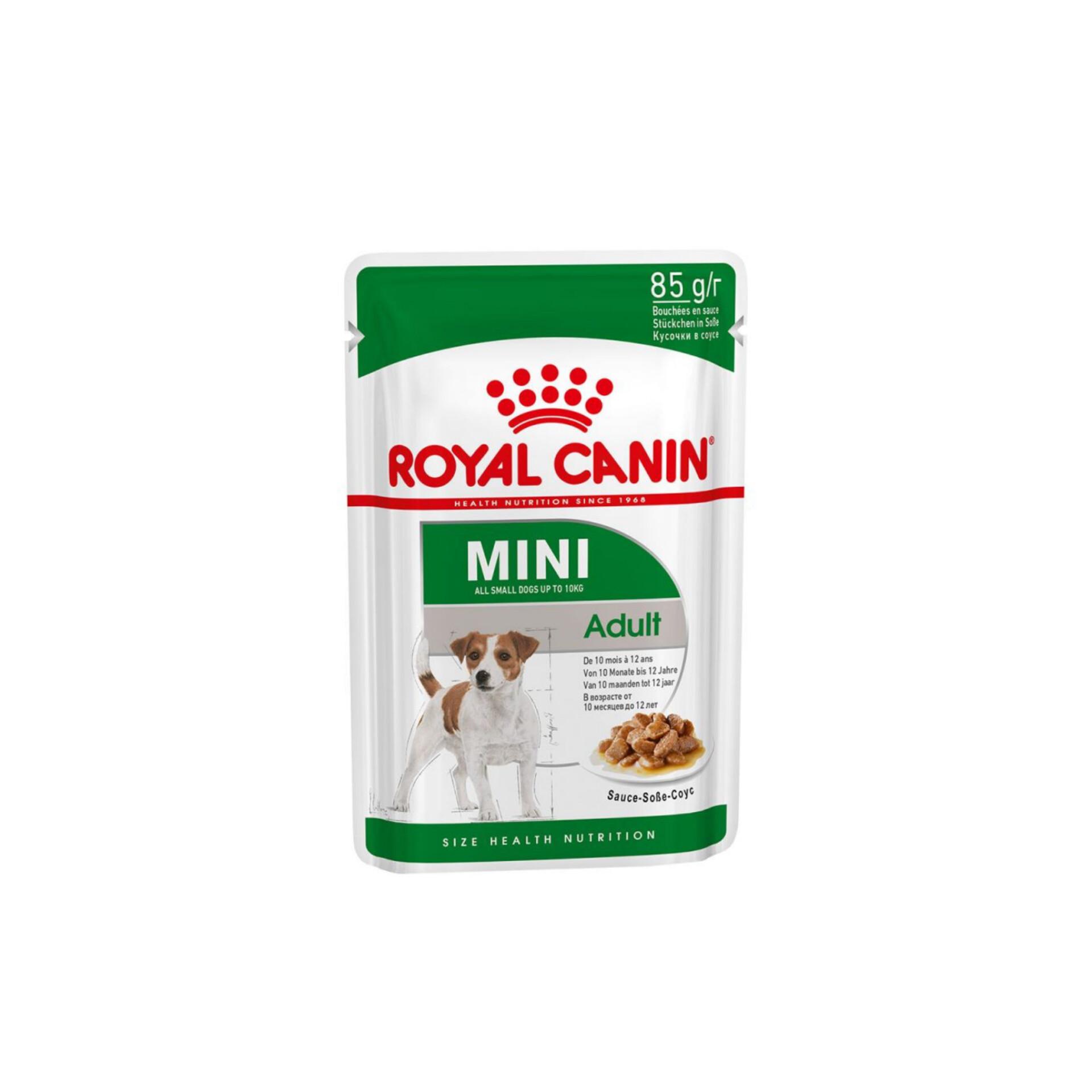 پوچ یا سوپ مینی داگ بالغ برند رویال کنین (royal canin)